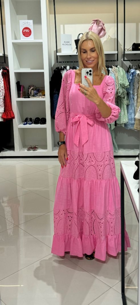 Ilga suknelė Pink